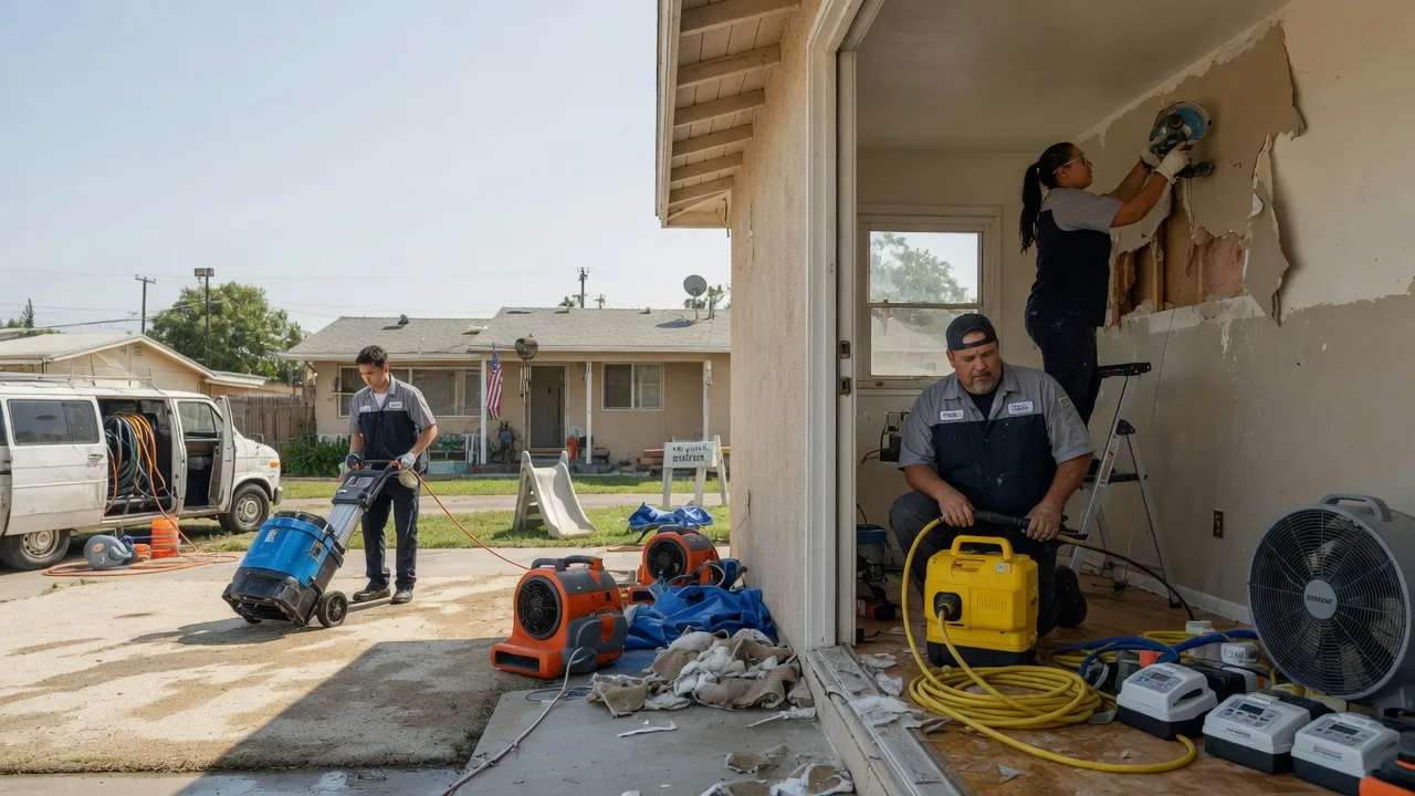 Water Damage Restoration in Mcdade, TX near me